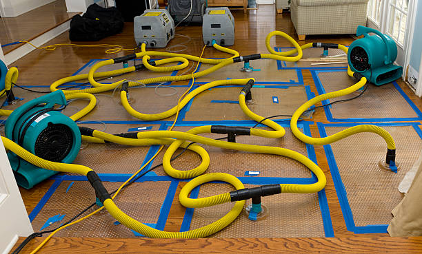 Professional Water Extraction technician working in Bath Springs, TN